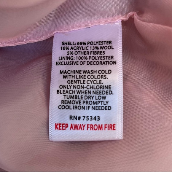 •Jillian’s Closet• Girl's Wool Blend Dress & Coat Set - Size 12 Months - Picture 12 of 13